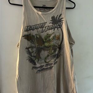 Newport Blue muscle Tank Top size medium
